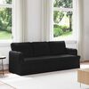 vidaXL Sofa Black 201 x 80 x 85 cm Fabric