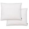 vidaXL Pillow | Set of 2 | White