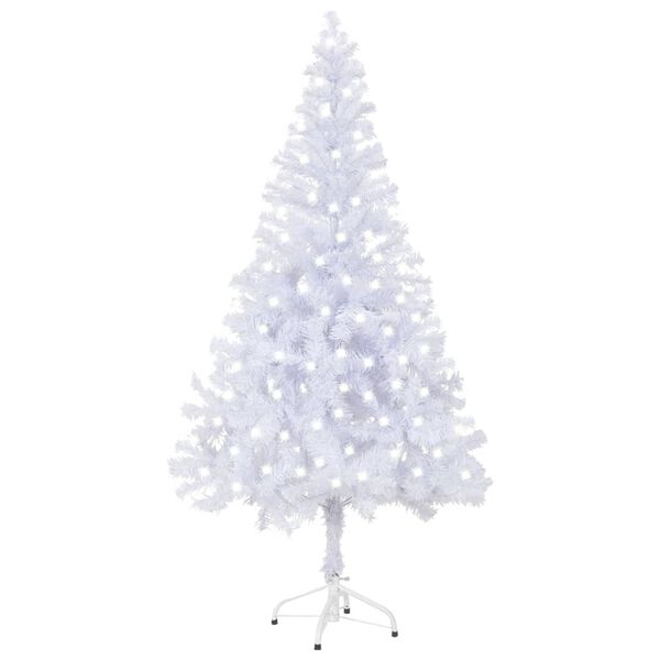 vidaXL Artificial Pre-lit Christmas Tree with Stand 120 cm 230 Branches