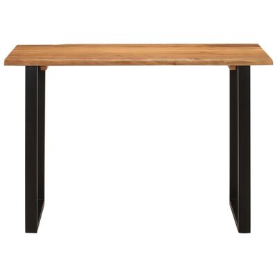 vidaXL Dining Table 110x50x76 cm Solid Wood Acacia