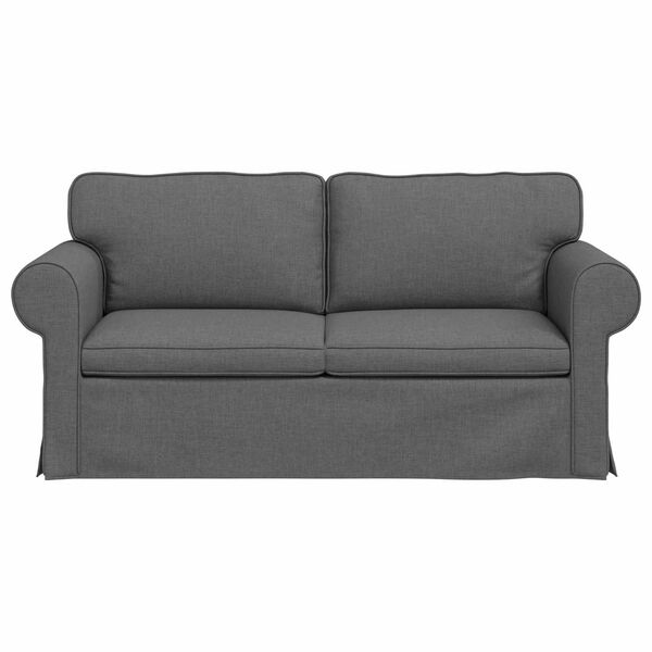 vidaXL Sofa Dark Grey 175 x 82 x 80 cm Fabric