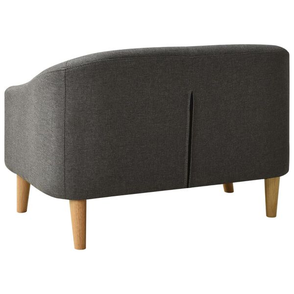 vidaXL Children Sofa Grey Fabric