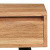 vidaXL Writing Table Solid Acacia Wood 118x45x76 cm