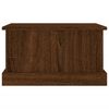 vidaXL Storage Box Brown Oak 50x30x28 cm Engineered Wood