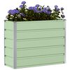 vidaXL Planter Green 100 x 40 x 75 cm Steel