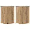 vidaXL Plant Stands 2 pcs Artisan Oak 30x30x50 cm Engineered wood