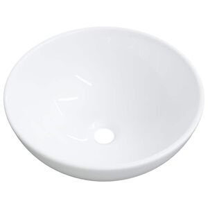 vidaXL Wash Basin White 28x28x10 cm Ceramic