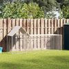 vidaXL Chicken Coop 3x1x1.5 m Galvanised Steel