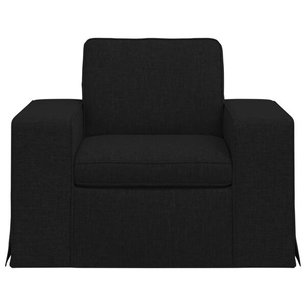 vidaXL Sofa Black 103 x 80 x 82 cm Fabric