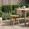vidaXL Garden Stool Natural &Oslash; 38 x 42 cm Bamboo