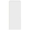 vidaXL Book Cabinet White 60x30x71.5 cm Engineered Wood