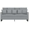vidaXL 2-Seater Sofa Light Grey 140 cm Fabric