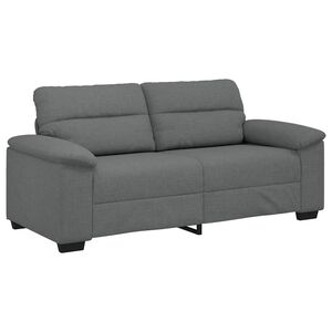 vidaXL 2-Seater Sofa&nbsp;Dark Grey 180x81x84 cm Fabric