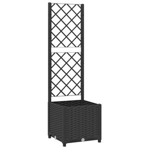 vidaXL Garden Black 40 x 40 x 136 cm