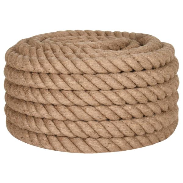 vidaXL Jute Rope 25 m Long 30 mm Thick