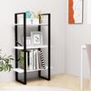 vidaXL Storage Shelf White 60x30x105 cm Engineered Wood