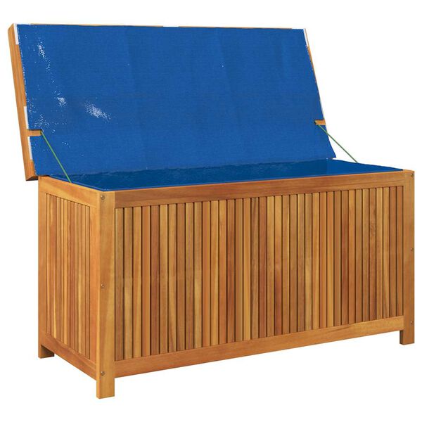 vidaXL Outdoor Cushion Box 113x50x60.5 cm Solid Wood Acacia