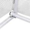 vidaXL Greenhouse with Steel Frame White 56 m&sup2; 14x4x2 m