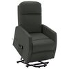 vidaXL Stand up Chair Anthracite Faux Leather