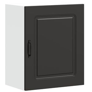 vidaXL Kitchen Wall Cabinet Kalmar Black Engineered Wood