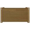 vidaXL Garden Planter Honey Brown 60x31x31 cm Solid Pinewood