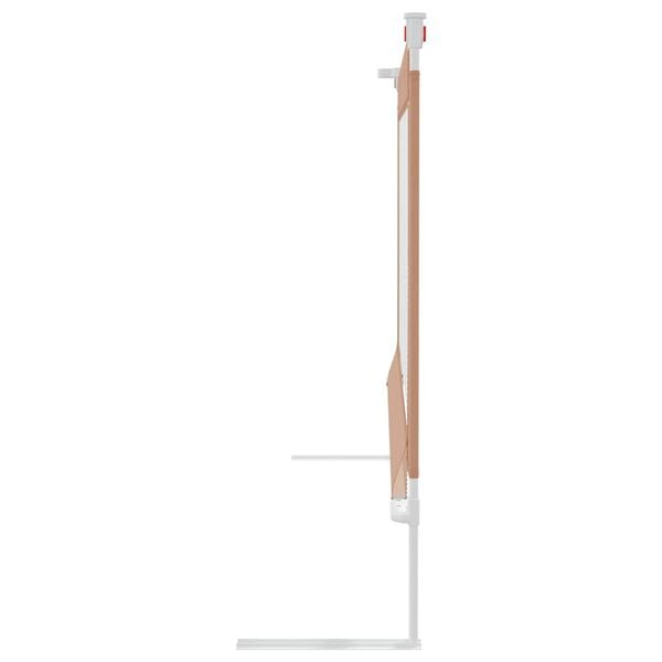 vidaXL Toddler Safety Bed Rail Taupe 180x25 cm Fabric