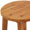 vidaXL Bar Stools 4 pcs Solid Acacia Wood