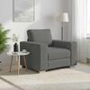 vidaXL Sofa Dark Grey Overall dimensions: 100 x 80 x 82 cm (W x D x H)