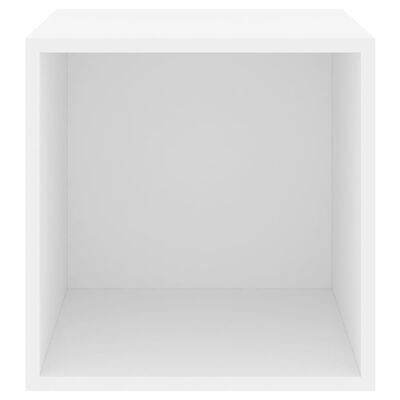 vidaXL Wall Cabinets 4 pcs White 37x37x37 cm Engineered Wood