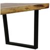 vidaXL Coffee Table Solid Suar Wood 102x56x41 cm