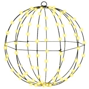 vidaXL Ball Warm white 40 x 40 x 42 cm Metal 120 LEDs