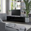vidaXL TV Cabinet Black 120x34x30 cm Engineered Wood