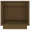vidaXL Bedside Cabinet Honey Brown 40x30x40 cm Solid Wood Pine