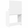 vidaXL Bedroom Dressing Tables with Drawer White 80 x 39.6 x 135 cm