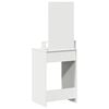 vidaXL Dressing Table White 50 x 41 x 140 cm Engineered Wood