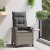 vidaXL Reclining Garden Chairs 56 x 60 x 112 cm steel