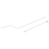 vidaXL Awning Hand Crank | White and Silver | Steel, Plastic | Standard