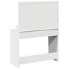 vidaXL Dressing Table White 100 x 41 x 135 cm Engineered Wood