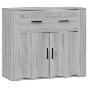 vidaXL Sideboard | Grey Sonoma | Engineered wood | Medium | Sideboard