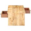 vidaXL Coffee Table 88x50x38 cm Rough Mango Wood