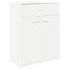 vidaXL Sideboard White 60x30x75 cm Engineered Wood