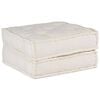vidaXL Modular Sofa Unit Cream 70x70x36 Fabric