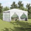 vidaXL Party Tent White 400 x 400 x 266 cm Polyethylene