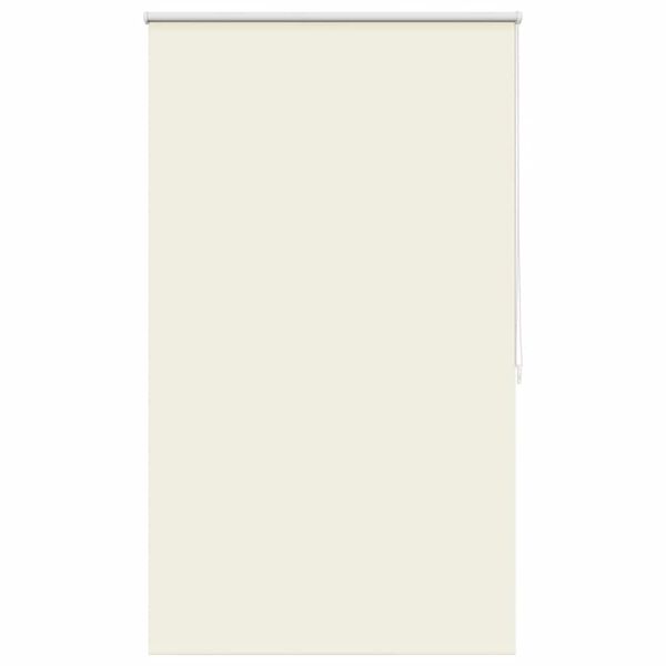 vidaXL Roller blind blackout 104.4x175 cm Fabric Width 100 cm off white