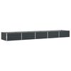 vidaXL Planter Anthracite 480 x 100 x 45 cm Galvanised Steel