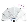 vidaXL Pool Dome Round 467x234 cm PVC
