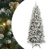 vidaXL Artificial Christmas Tree White 240 cm