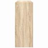 vidaXL Sideboard Sonoma Oak 116 x 30 x 75 cm Engineered Wood
