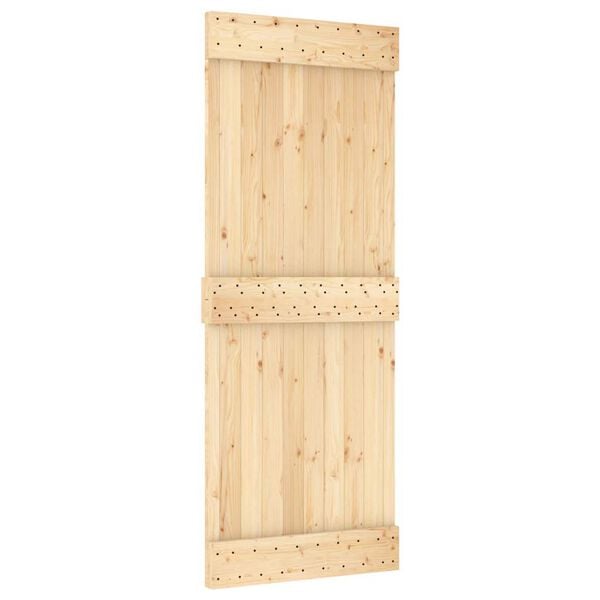 vidaXL Door NARVIK 80x210 cm Solid Wood Pine