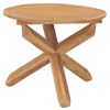 vidaXL Garden Table | Teak | Fine sanded teak hardwood with water-based finish